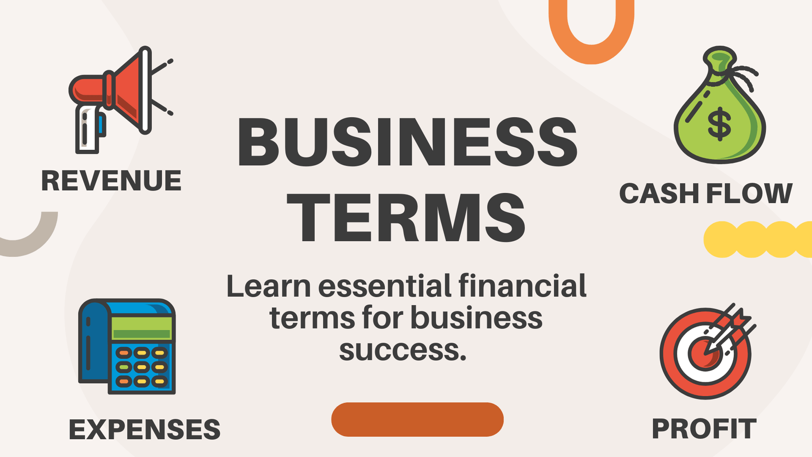 Business & Financial terms