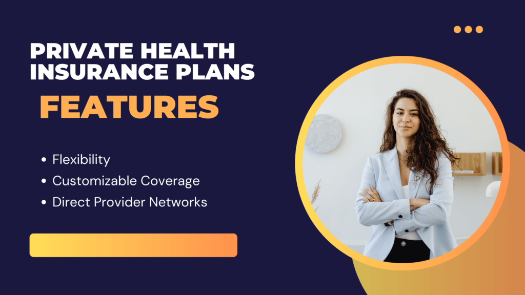 Features of Private Health Insurance plans