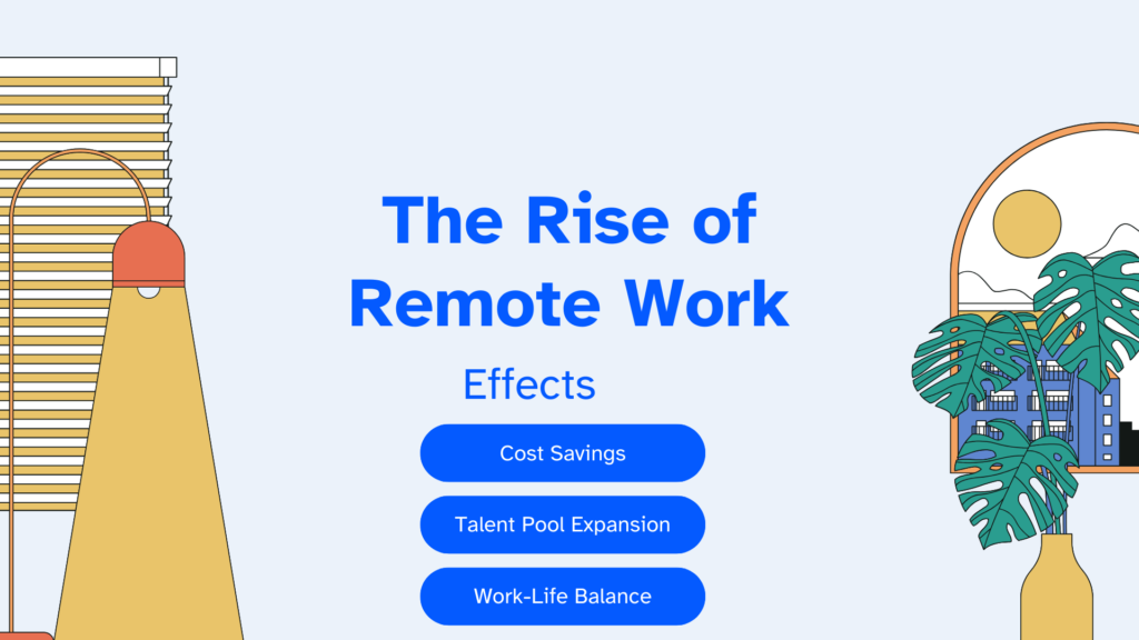 The rise of Remote work